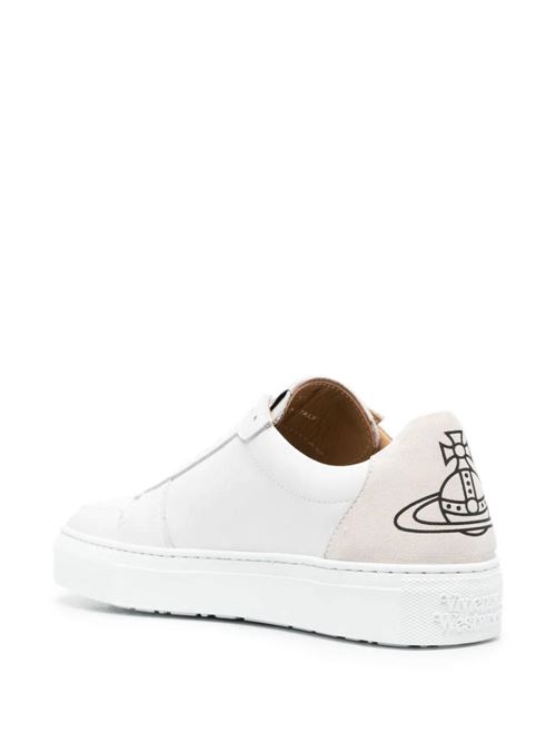 Sneaker in pelle con stampa Orb Vivienne Westwood | 7502005CWL002TA401